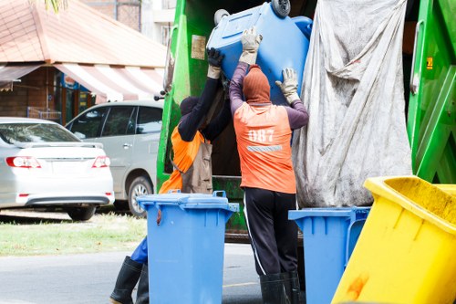 Community recycling program in Chessington