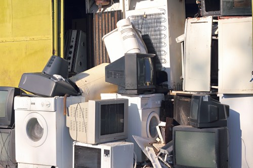 Commercial waste removal in action